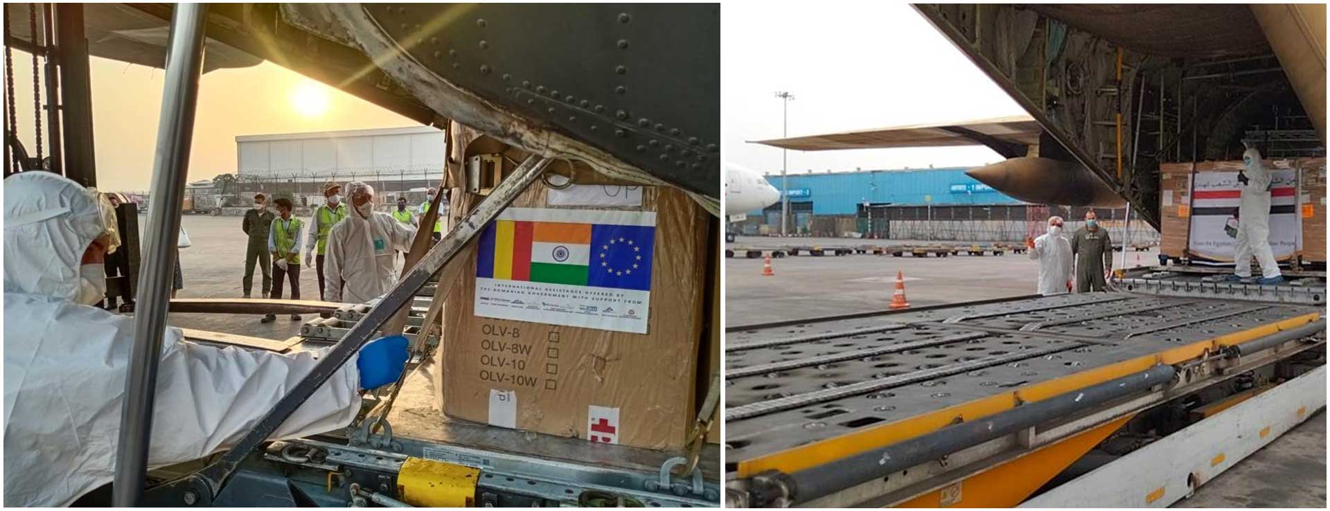 Essential Medical Supplies Sent Through Delhi Airport