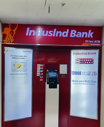 Indus Ind Bank ATM