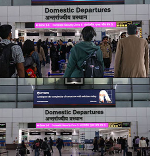 Advertise at Delhi Airport